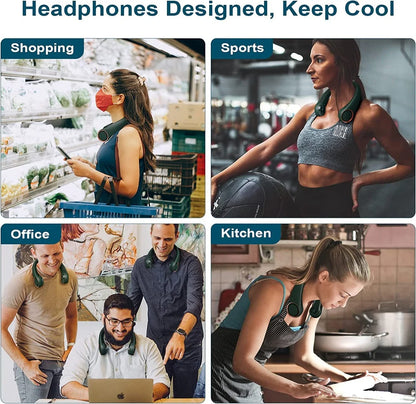 Mini Rechargeable Neck Fan